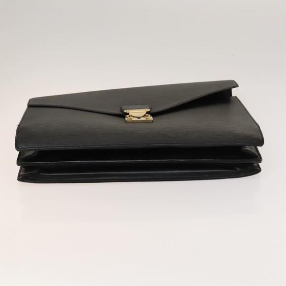 LOUIS VUITTON Epi Serviette Conseiller Business Bag Black M54422 LV Auth bs27487 - Picture 9 of 16